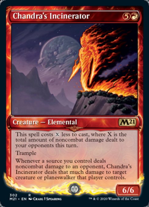 Chandra's Incinerator (Showcase) [Core Set 2021] | Gaming Infinity