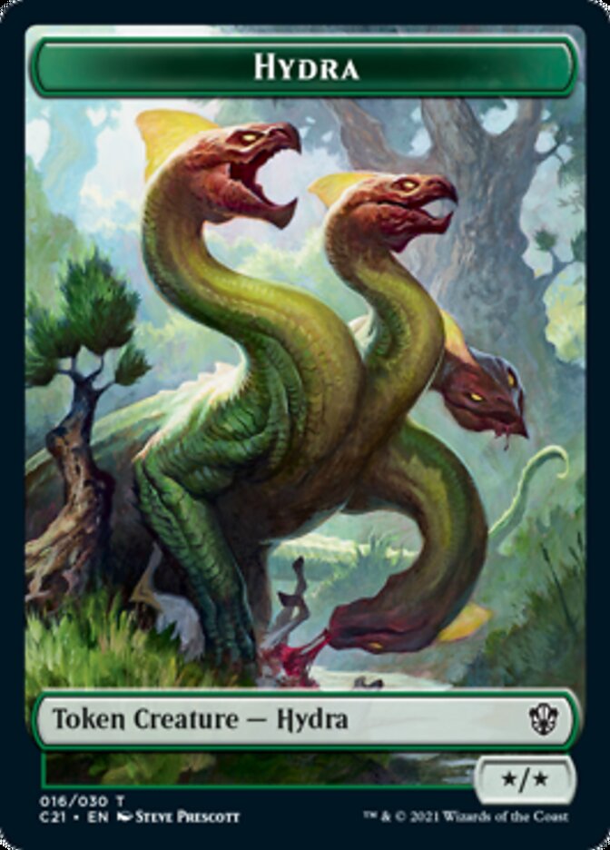 Hydra // Boar Token [Commander 2021 Tokens] | Gaming Infinity