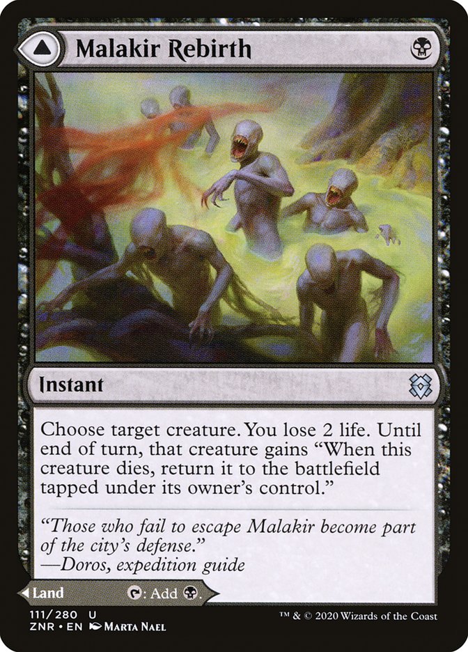 Malakir Rebirth // Malakir Mire [Zendikar Rising] | Gaming Infinity