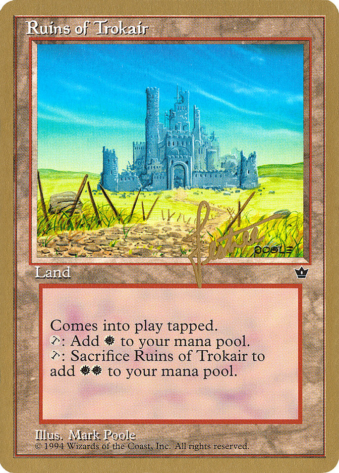 Ruins of Trokair (Bertrand Lestree) [Pro Tour Collector Set] | Gaming Infinity