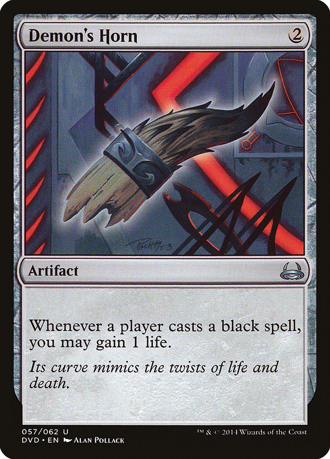 Demon's Horn (Divine vs. Demonic) [Duel Decks Anthology] | Gaming Infinity
