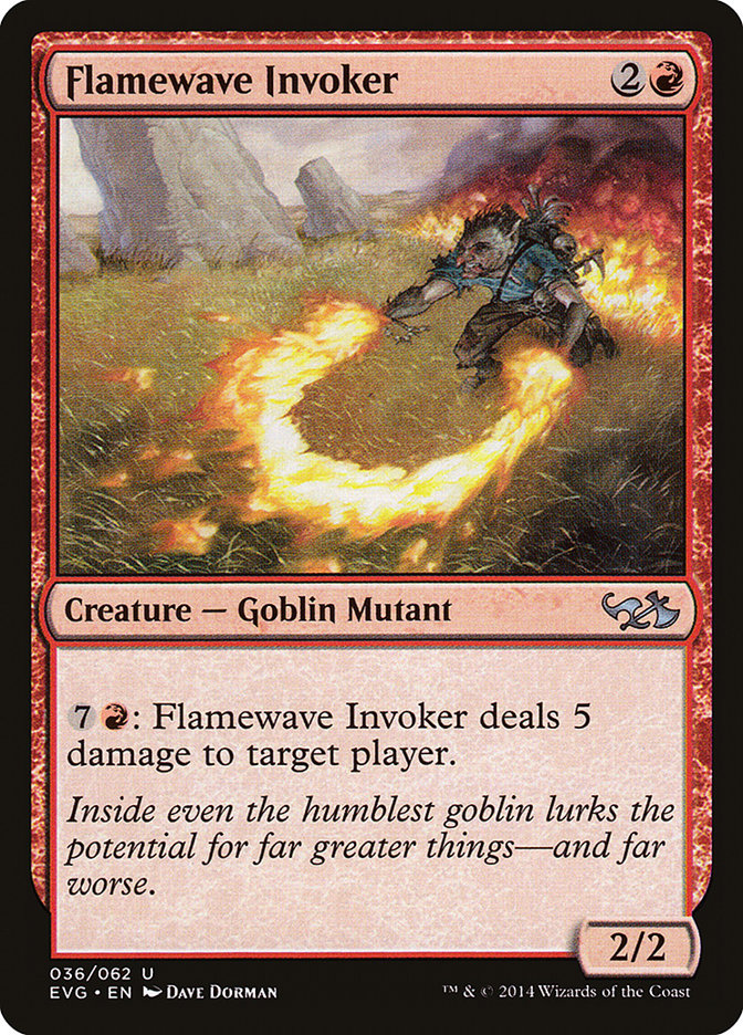 Flamewave Invoker (Elves vs. Goblins) [Duel Decks Anthology] | Gaming Infinity