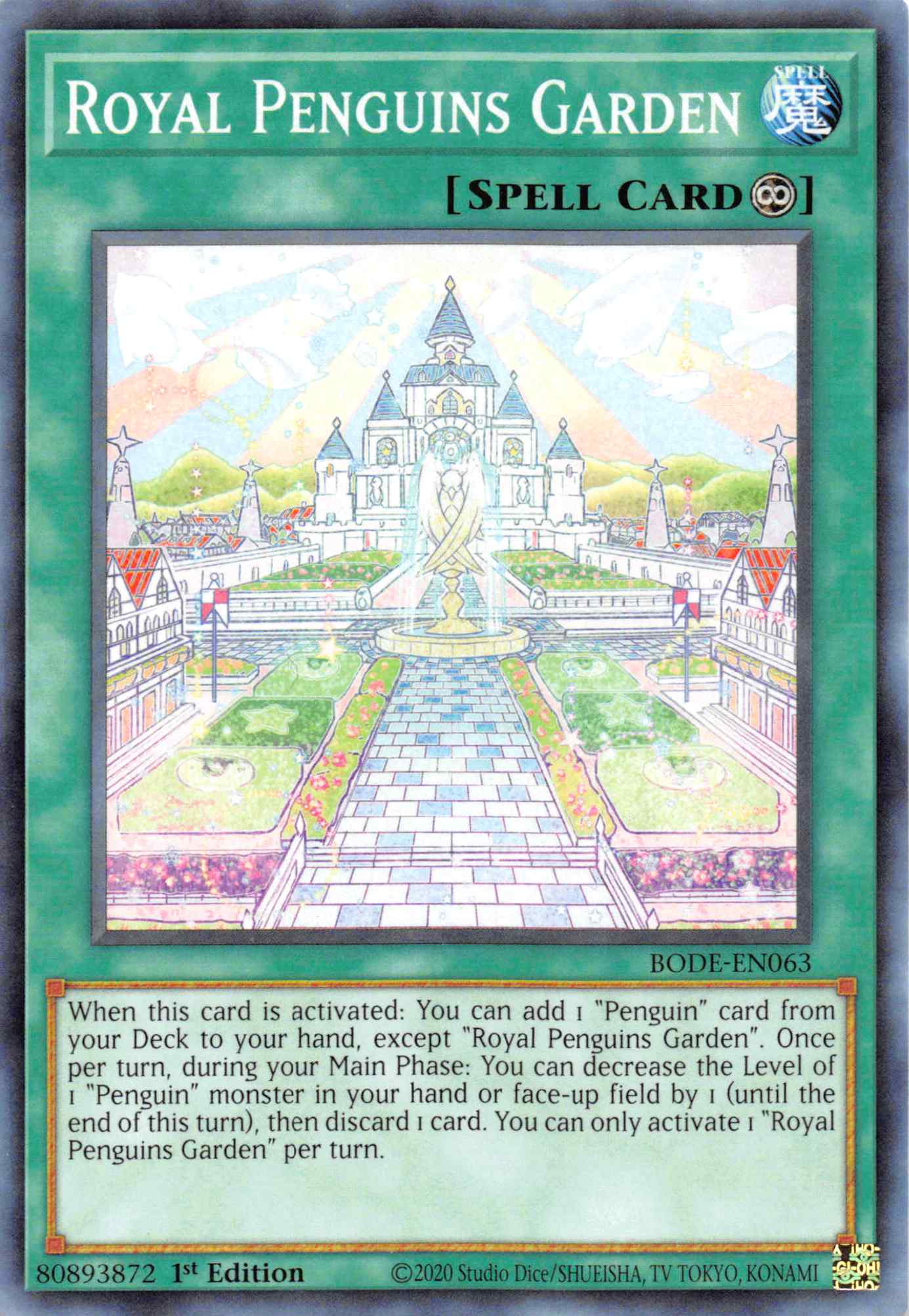 Royal Penguins Garden [BODE-EN063] Common | Gaming Infinity