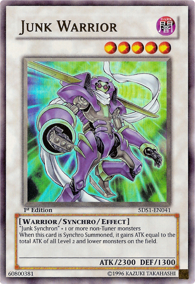 Junk Warrior [5DS1-EN041] Ultra Rare | Gaming Infinity