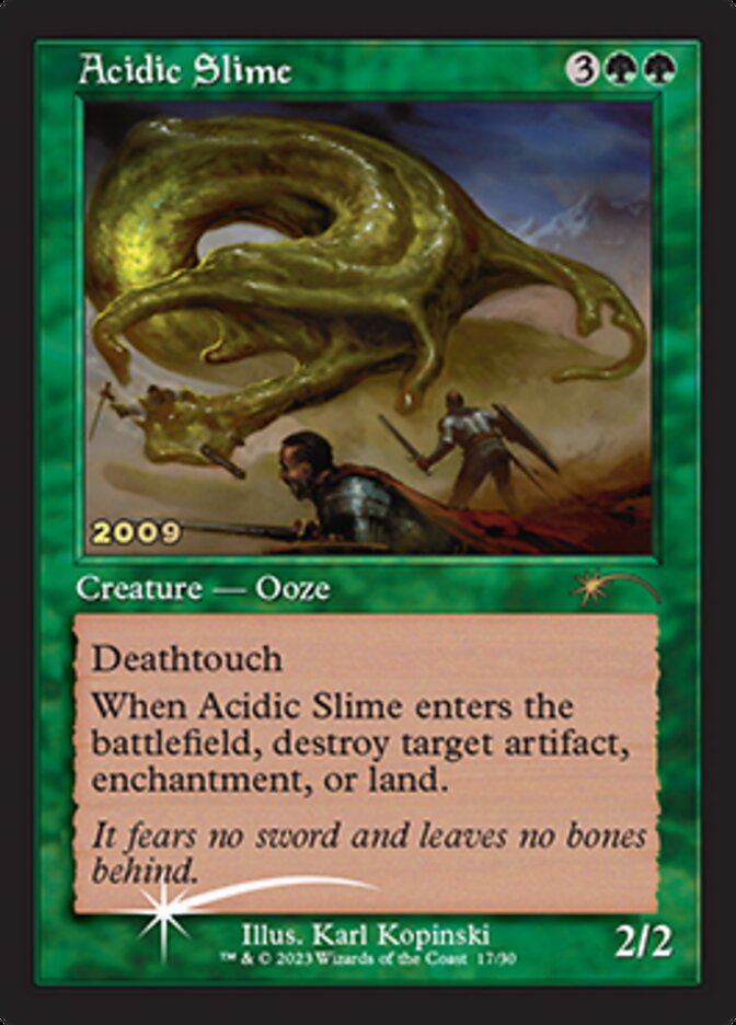 Acidic Slime [30th Anniversary Promos] | Gaming Infinity