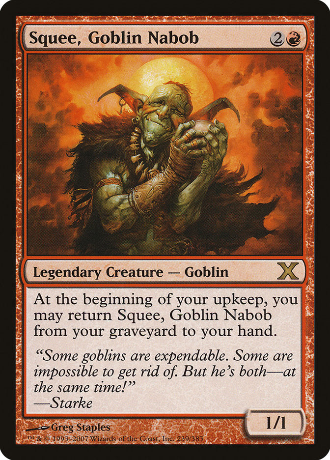 Squee, Goblin Nabob [Tenth Edition] | Gaming Infinity