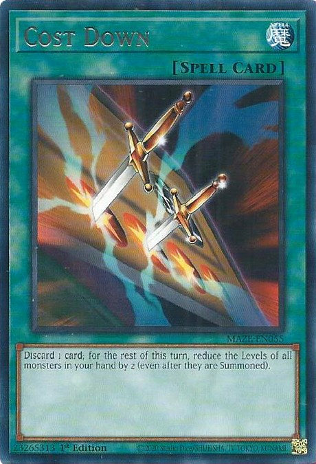 Cost Down [MAZE-EN055] Rare | Gaming Infinity