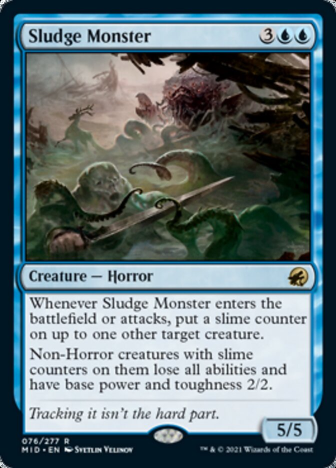 Sludge Monster [Innistrad: Midnight Hunt] | Gaming Infinity