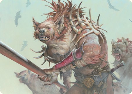 Gnoll Art Card [Dungeons & Dragons: Adventures in the Forgotten Realms Art Series] | Gaming Infinity