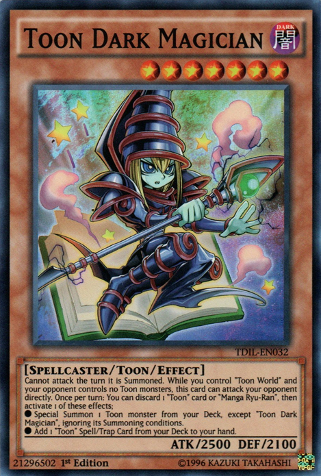 Toon Dark Magician [TDIL-EN032] Super Rare | Gaming Infinity