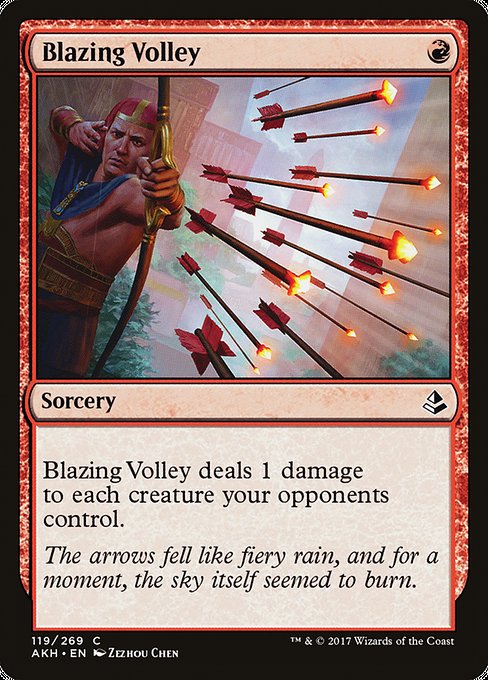 Blazing Volley [Amonkhet] | Gaming Infinity