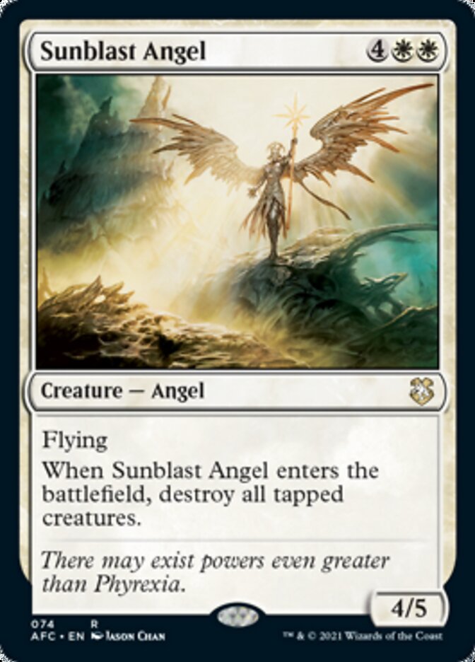 Sunblast Angel [Dungeons & Dragons: Adventures in the Forgotten Realms Commander] | Gaming Infinity