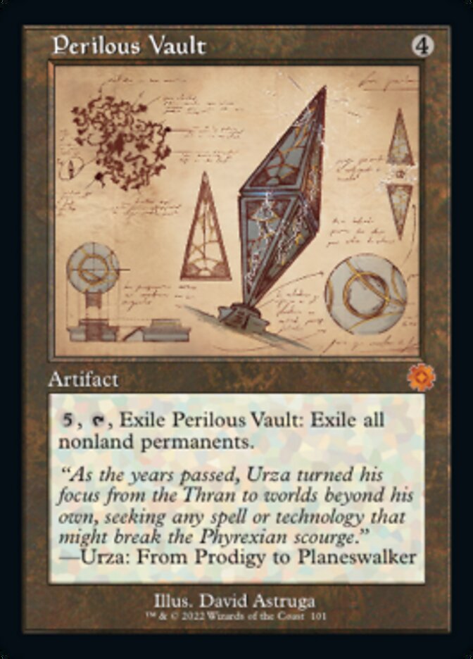 Perilous Vault (Retro Schematic) [The Brothers' War Retro Artifacts] | Gaming Infinity