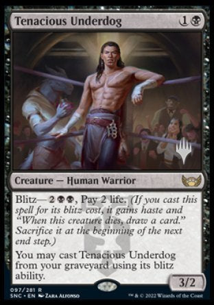 Tenacious Underdog (Promo Pack) [Streets of New Capenna Promos] | Gaming Infinity