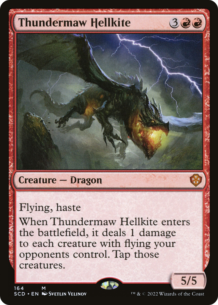 Thundermaw Hellkite [Starter Commander Decks] | Gaming Infinity