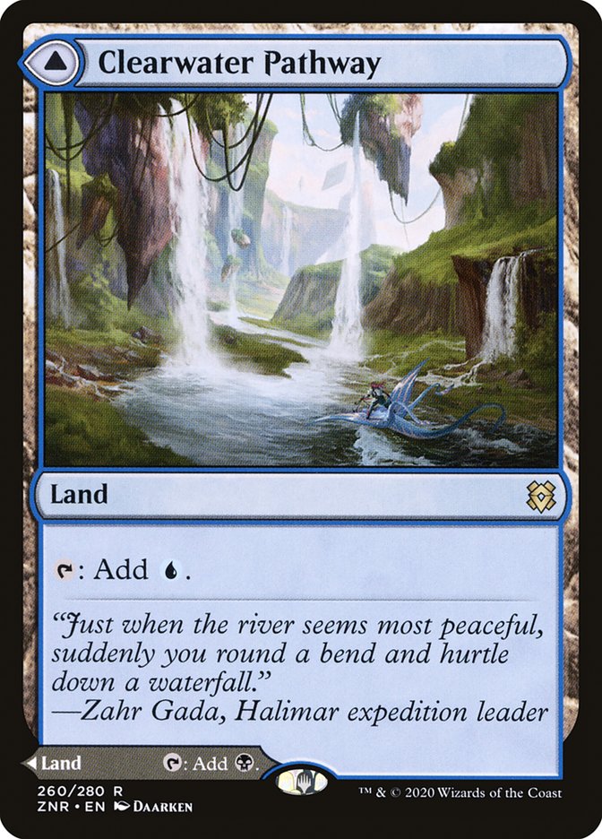 Clearwater Pathway // Murkwater Pathway [Zendikar Rising] | Gaming Infinity