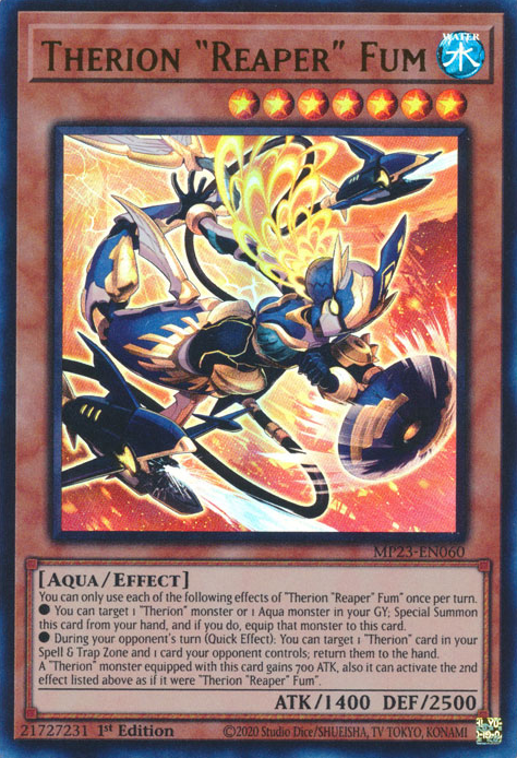 Therion "Reaper" Fum [MP23-EN060] Ultra Rare | Gaming Infinity