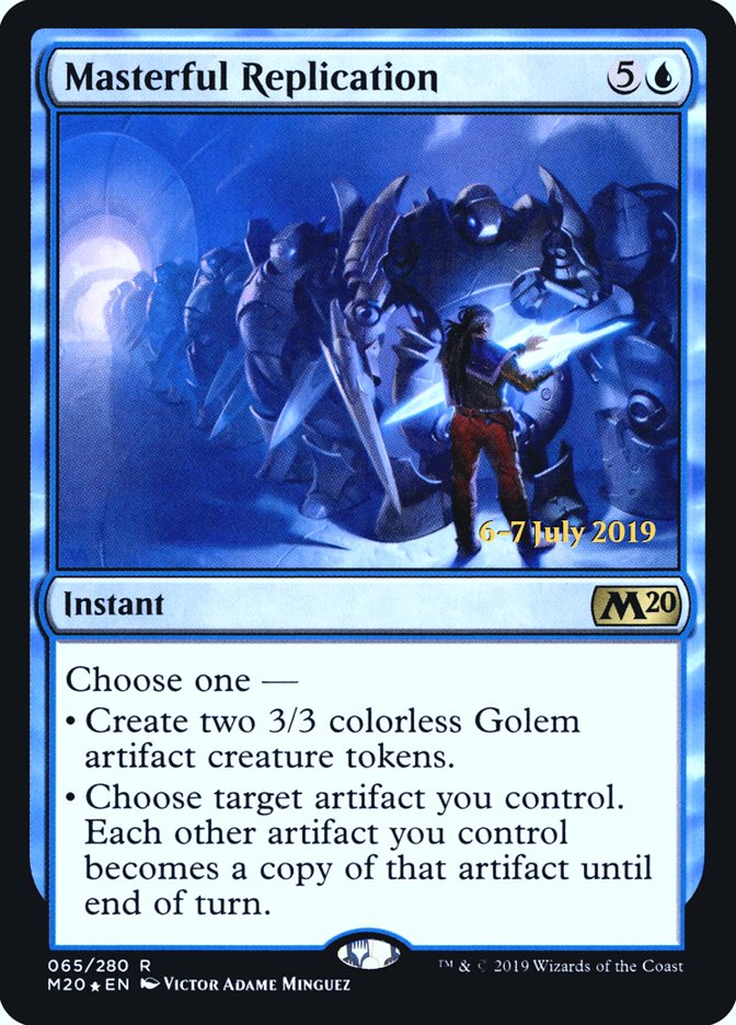 Masterful Replication  [Core Set 2020 Prerelease Promos] | Gaming Infinity