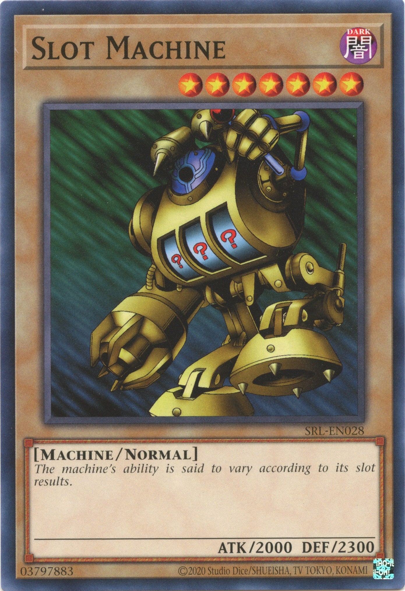 Slot Machine (25th Anniversary) [SRL-EN028] Common | Gaming Infinity