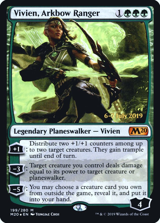 Vivien, Arkbow Ranger  [Core Set 2020 Prerelease Promos] | Gaming Infinity