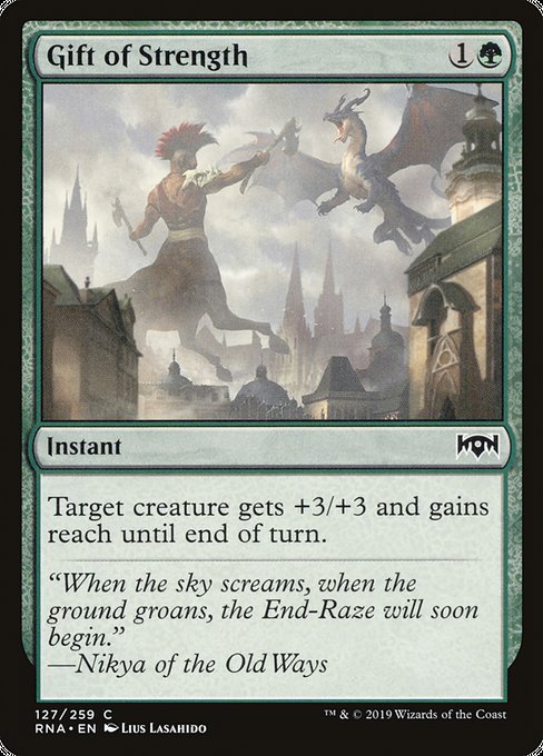 Gift of Strength [Ravnica Allegiance] | Gaming Infinity