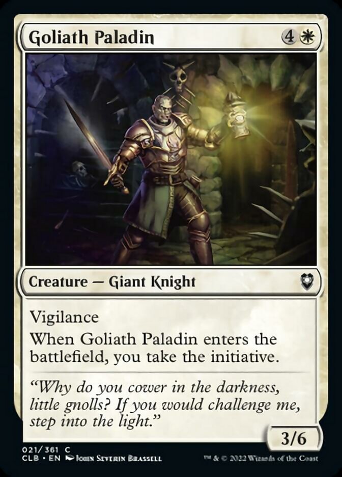 Goliath Paladin [Commander Legends: Battle for Baldur's Gate] | Gaming Infinity