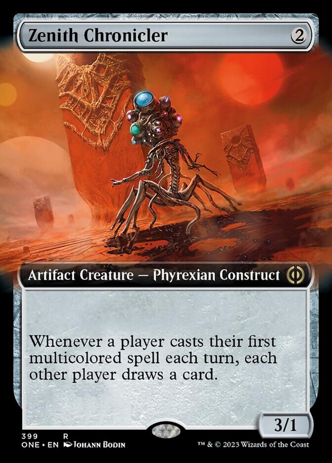 Zenith Chronicler (Extended Art) [Phyrexia: All Will Be One] | Gaming Infinity