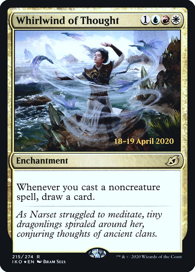 Whirlwind of Thought  [Ikoria: Lair of Behemoths Prerelease Promos] | Gaming Infinity