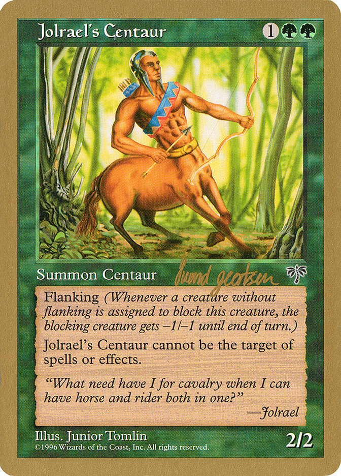 Jolrael's Centaur (Svend Geertsen) [World Championship Decks 1997] | Gaming Infinity