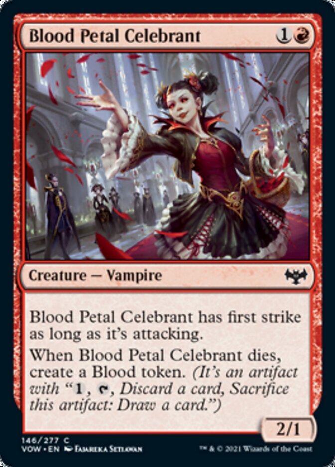 Blood Petal Celebrant [Innistrad: Crimson Vow] | Gaming Infinity