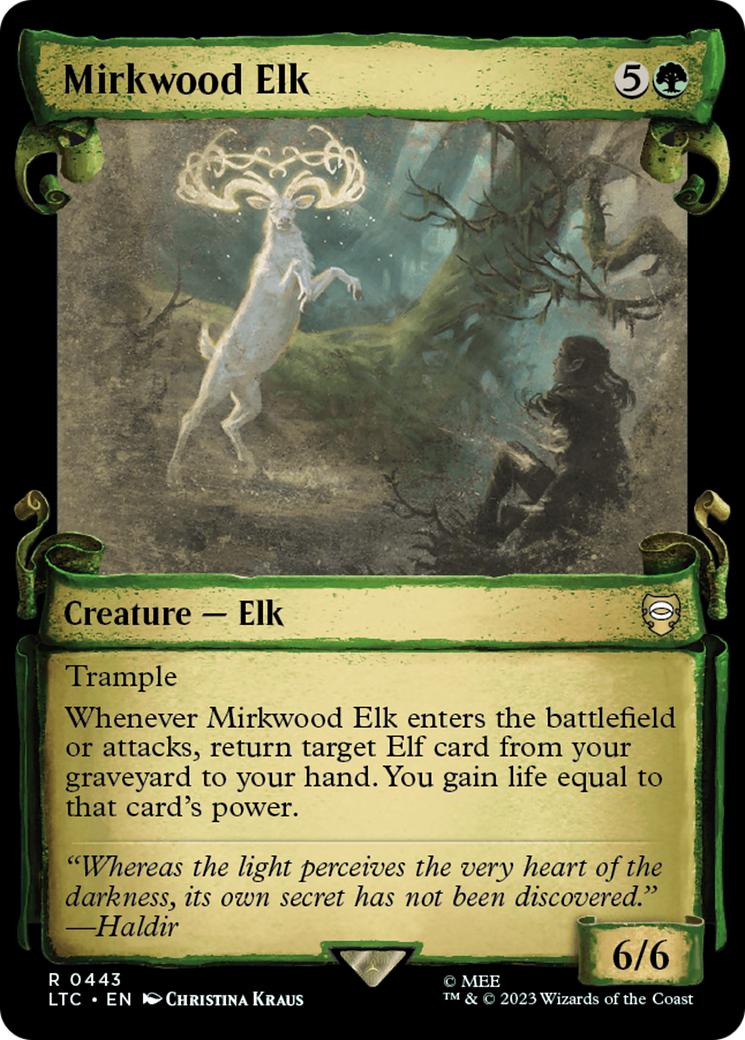 Mirkwood Elk [The Lord of the Rings: Tales of Middle-Earth Commander Showcase Scrolls] | Gaming Infinity