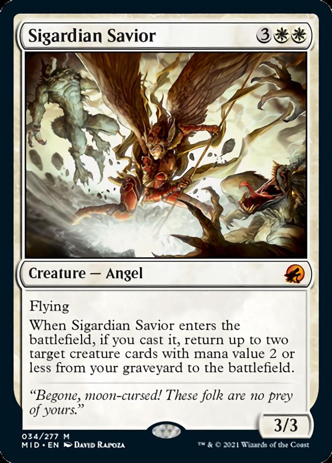 Sigardian Savior [Innistrad: Midnight Hunt] | Gaming Infinity