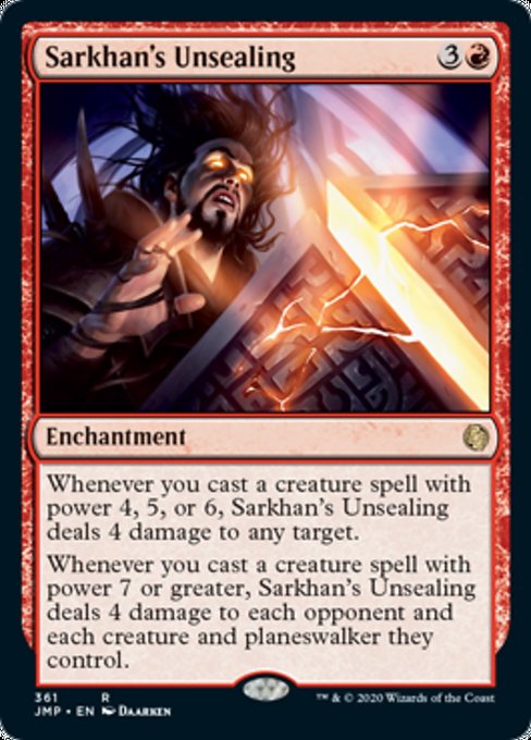 Sarkhan's Unsealing [Jumpstart] | Gaming Infinity