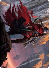 Anowon, the Ruin Thief Art Card [Zendikar Rising Art Series] | Gaming Infinity