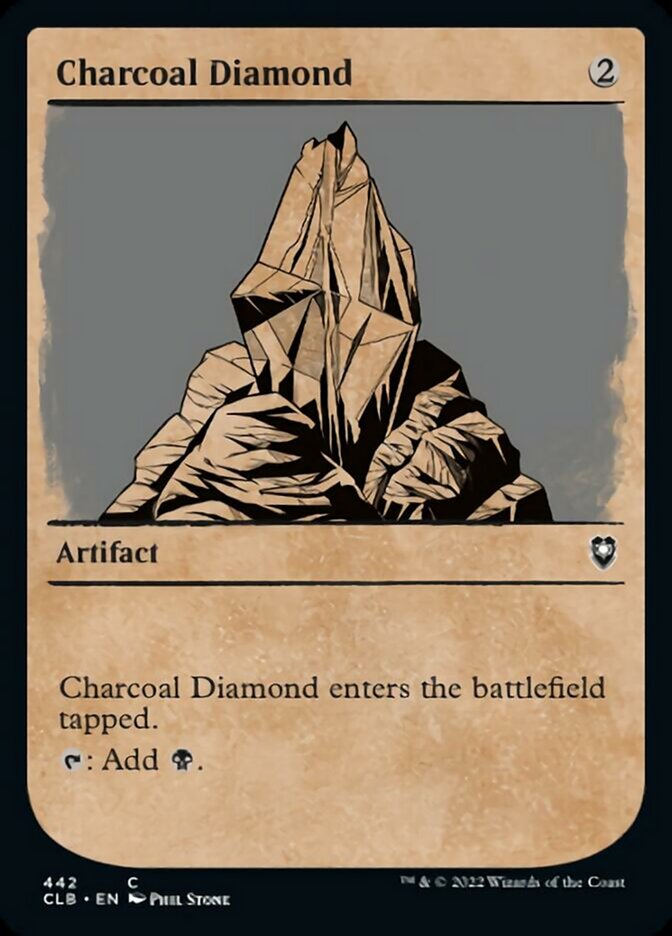 Charcoal Diamond (Showcase) [Commander Legends: Battle for Baldur's Gate] | Gaming Infinity