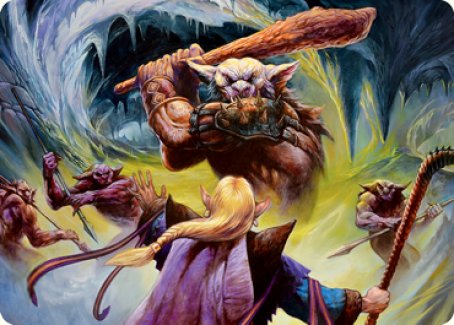 Den of the Bugbear (Dungeon Module) Art Card [Dungeons & Dragons: Adventures in the Forgotten Realms Art Series] | Gaming Infinity