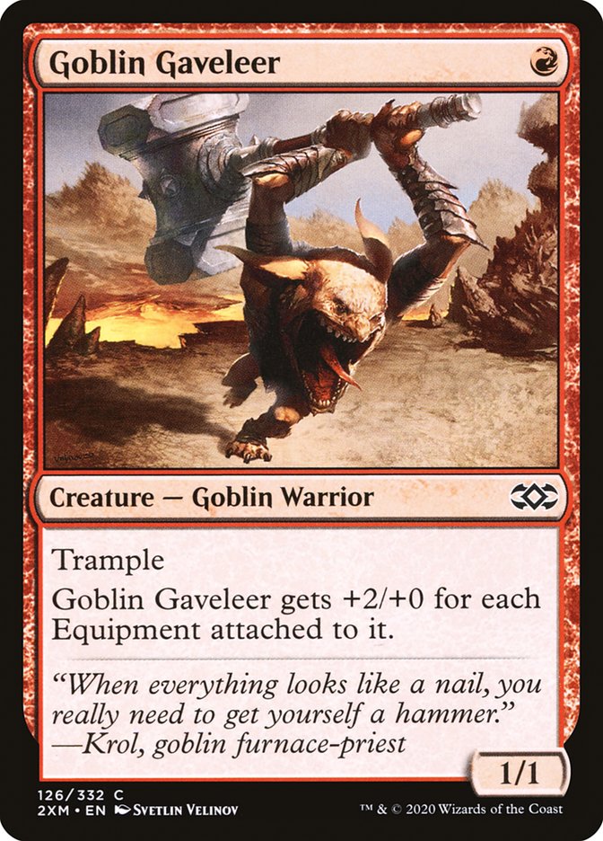 Goblin Gaveleer [Double Masters] | Gaming Infinity