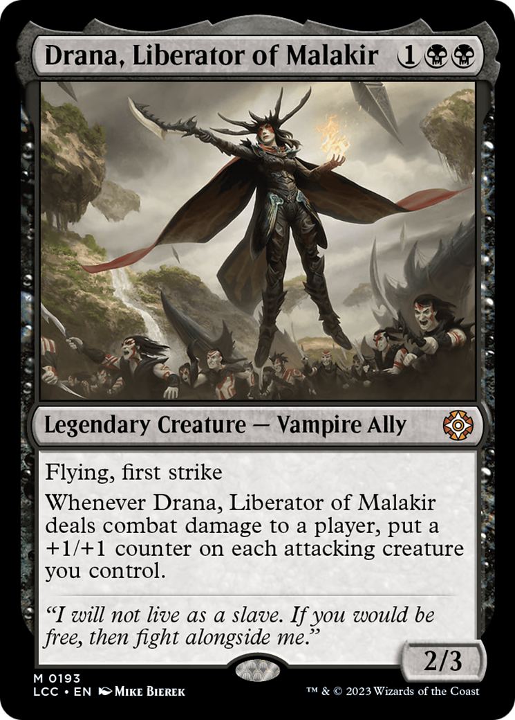 Drana, Liberator of Malakir [The Lost Caverns of Ixalan Commander] | Gaming Infinity