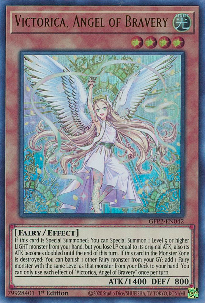 Victorica, Angel of Bravery [GFP2-EN042] Ultra Rare | Gaming Infinity