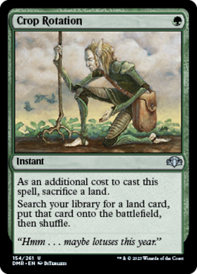 Crop Rotation [Dominaria Remastered] | Gaming Infinity