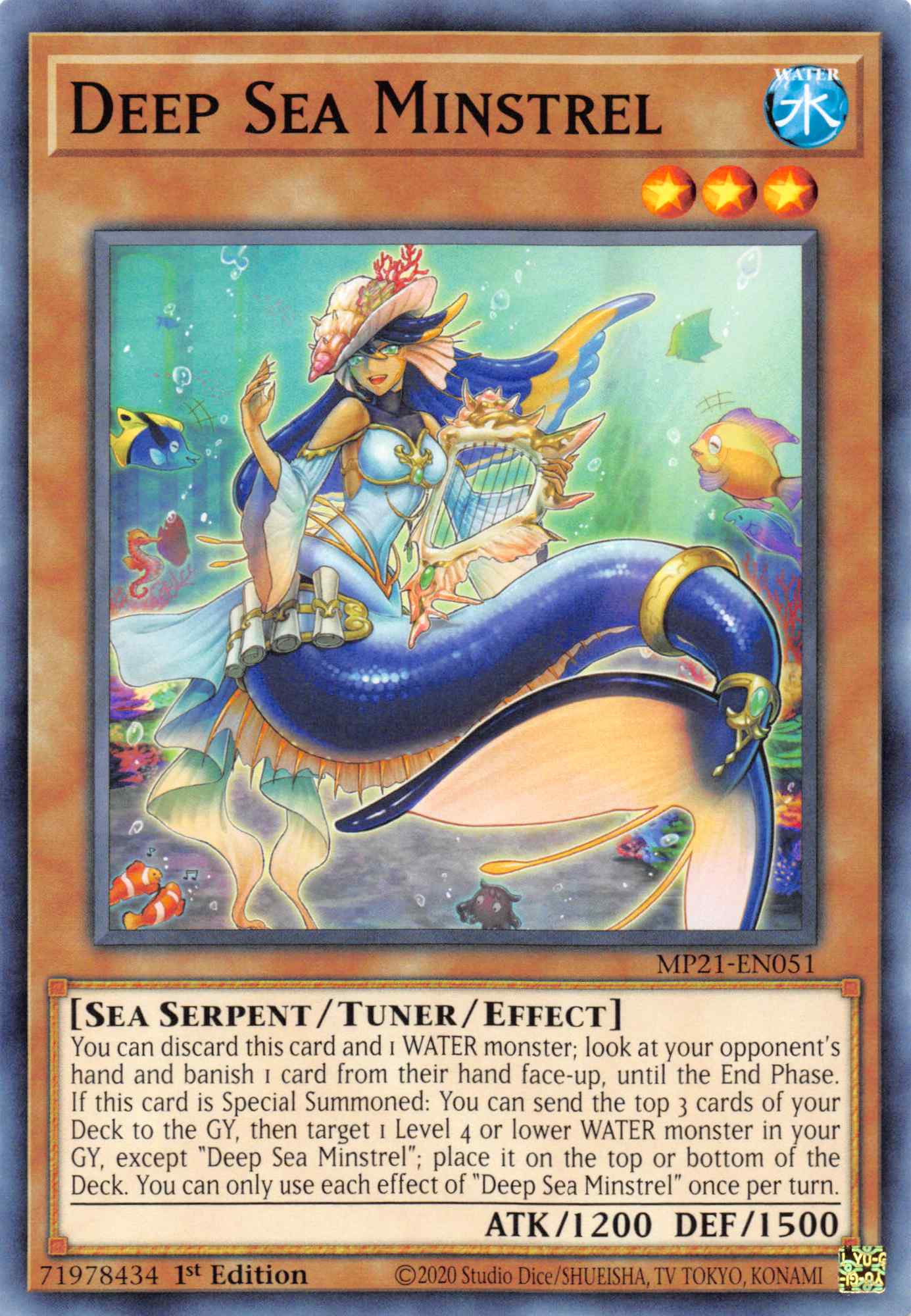 Deep Sea Minstrel [MP21-EN051] Common | Gaming Infinity