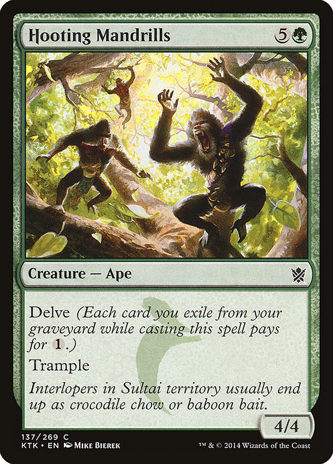 Hooting Mandrills [Khans of Tarkir] | Gaming Infinity