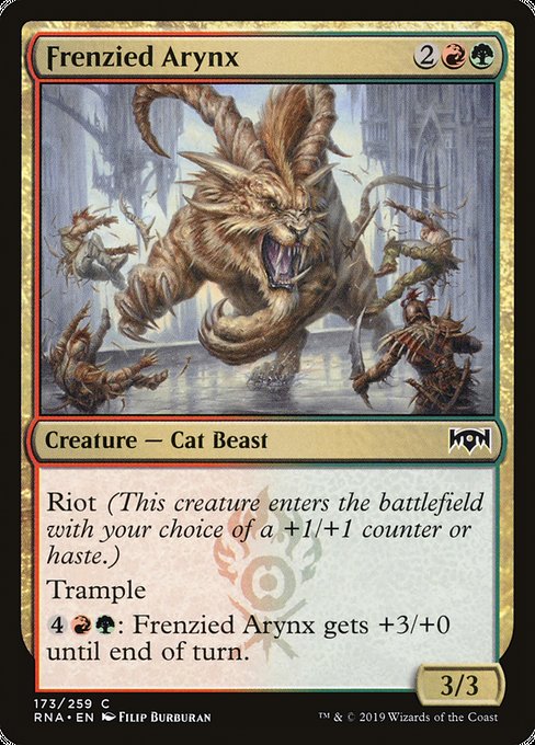 Frenzied Arynx [Ravnica Allegiance] | Gaming Infinity