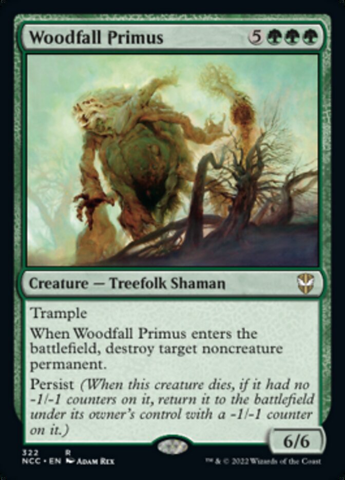 Woodfall Primus [Streets of New Capenna Commander] | Gaming Infinity