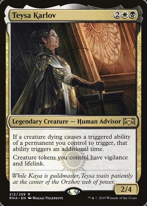 Teysa Karlov [Ravnica Allegiance] | Gaming Infinity