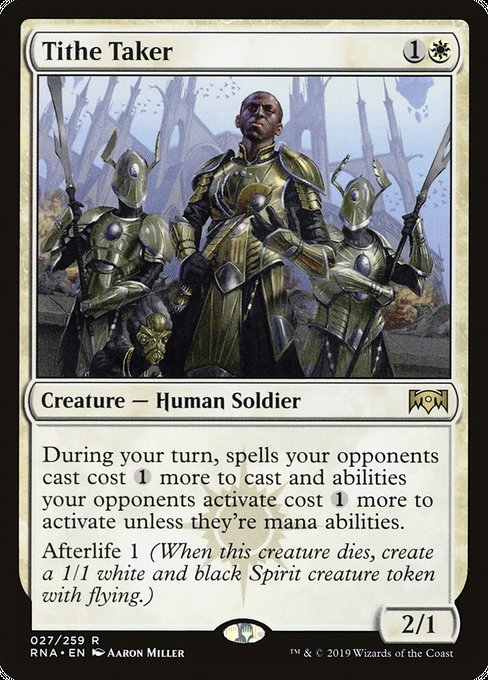 Tithe Taker [Ravnica Allegiance] | Gaming Infinity