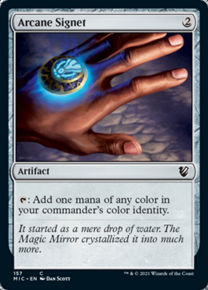 Arcane Signet [Innistrad: Midnight Hunt Commander] | Gaming Infinity