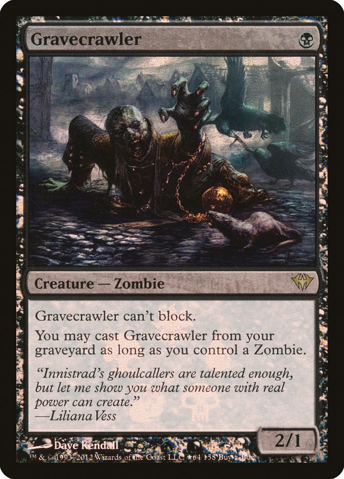 Gravecrawler (Buy-A-Box) [Dark Ascension Promos] | Gaming Infinity