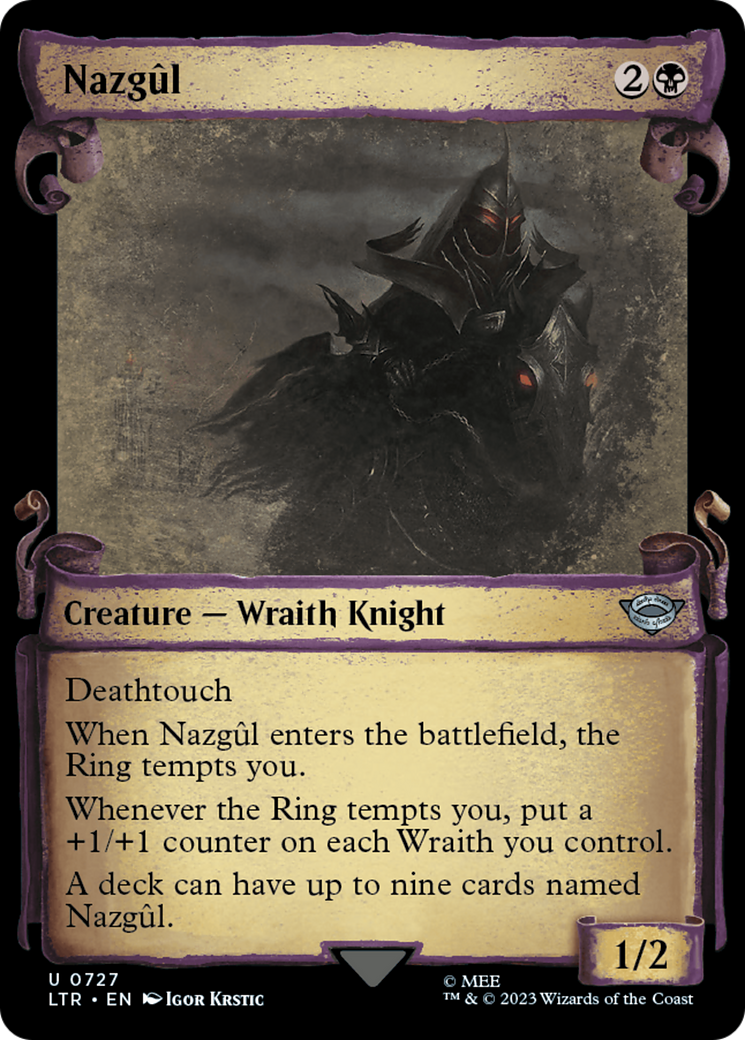 Nazgul (0727) [The Lord of the Rings: Tales of Middle-Earth Showcase Scrolls] | Gaming Infinity