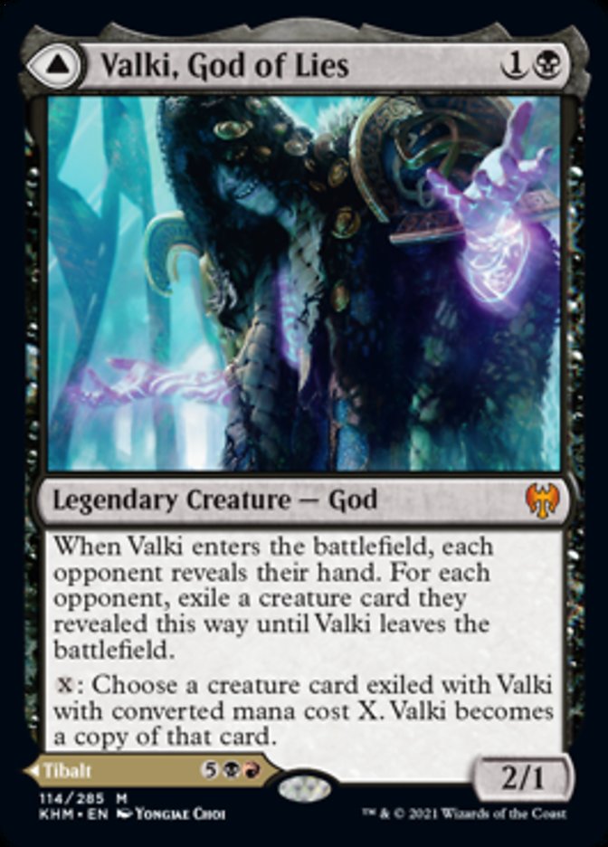 Valki, God of Lies // Tibalt, Cosmic Impostor [Kaldheim] | Gaming Infinity